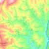 Rio Jardim topographic map, elevation, terrain