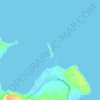 Iniyao Island topographic map, elevation, terrain