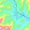 平宜水库 topographic map, elevation, terrain