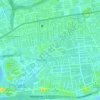 Geylang River topographic map, elevation, terrain