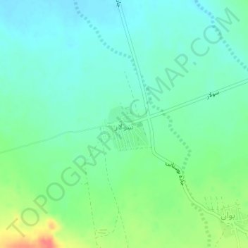 solar topographic map, elevation, terrain