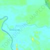 Sungai Pinchok topographic map, elevation, terrain