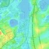 Powells Creek topographic map, elevation, terrain