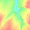 Сашино topographic map, elevation, terrain