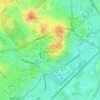 University of Nottingham topographic map, elevation, terrain