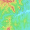 Sungai Betis topographic map, elevation, terrain