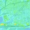 Mountbatten / Old Airport Road open space topographic map, elevation, terrain