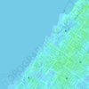 Kite Beach topographic map, elevation, terrain