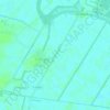 Canal de Caillaude topographic map, elevation, terrain