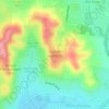 Granite Hills Park topographic map, elevation, terrain