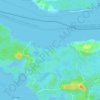 Pulau Ubin topographic map, elevation, terrain