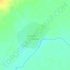 Караганды topographic map, elevation, terrain