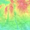 Valle Olona topographic map, elevation, terrain