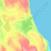 Loch Mealt topographic map, elevation, terrain