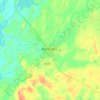 Ballinrobe topographic map, relief map, elevations map