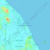 Kuala Terengganu topographic map, elevation, relief