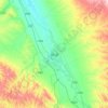 同心县 topographic map, elevation, relief