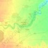 Aral topographic map, elevation, relief