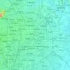 Chaoyang topographic map, relief map, elevations map