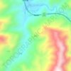 岩兜 topographic map, elevation, relief