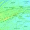 Papanasam topographic map, elevation, relief
