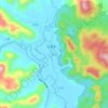 Mawang topographic map, elevation, relief