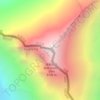 珠穆朗玛峰 - Mount Sagarmatha topographic map, elevation, relief