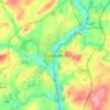 Enniscorthy topographic map, relief map, elevations map