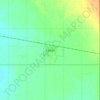 Falher topographic map, relief map, elevations map
