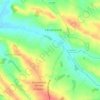 Le Pest topographic map, relief, elevation