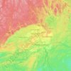 Greater Sudbury topographic map, relief map, elevations map