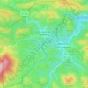 Cascastel-des-Corbières topographic map, relief, elevation