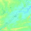 Iguatu topographic map, relief, elevation