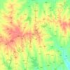 八斗镇 topographic map, elevation, relief