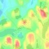 Drumlea topographic map, relief map, elevations map