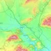 Abarán topographic map, relief map, elevations map