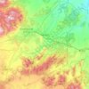 Cehegín topographic map, relief map, elevations map