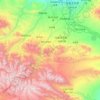 乌鲁木齐县 ئۈرۈمچى ناھىيىسى topographic map, elevation, relief