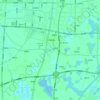 八坼街道 topographic map, elevation, relief