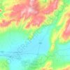 Yakutiye topographic map, elevation, relief