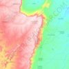 Guaraciaba do Norte topographic map, relief, elevation