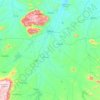 Sobral topographic map, relief, elevation
