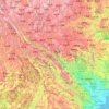 Roter Fluss topographic map, relief, elevation