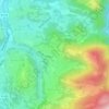Ilheu topographic map, relief, elevation