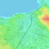 Riacho Maceió topographic map, relief, elevation